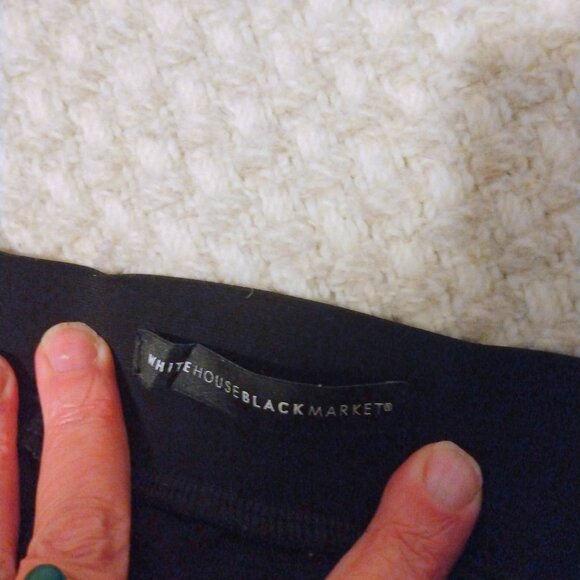 WHBM Cargo Leggings XXS Ruched Hem Romantic Utility Balletcore Coquette Lace - Picture 8 of 12